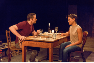 Jackman and Cush Jumbo in 'The River' (Photo credit: Richard Termine)