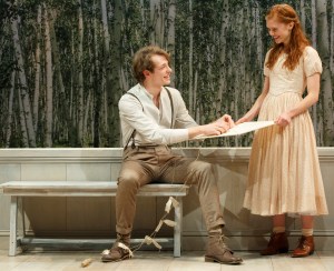 Mike Faist and Megan West in 'A Month in the Country' (Photo: Joan Marcus)