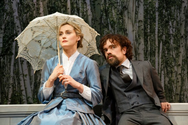 Taylor Schilling and Peter Dinklage in 'A Month in the Country' (Photo: Joan Marcus)