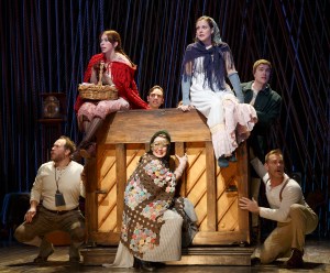 The cast of Fiasco Theater's 'Into the Woods' (Photo: Joan Marcus)