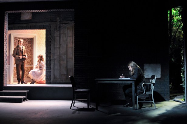 Rosenfield, Caruso, and Wever in 'The Nether' (Photo: Jenny Anderson)