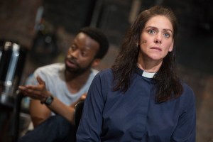 McIntosh and Samuel in 'The Events' (Photo: Matthew Murphy)