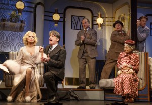 Kristin Chenoweth, Peter Gallagher, Mark Linn-Baker, Michael McGrath, Mary Louise Wilson, and Andy Karl in 'On the Twentieth Century' (Photo: Joan Marcus)