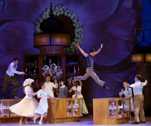 Fairchild takes the leap in 'An American in Paris' (Photo: Angela Sterling)