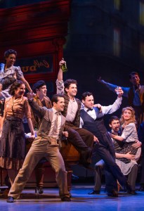 Fairchild, Brandon Uranowitz, and Max von Essen in 'An American in Paris' (Photo: Matthew Murphy)