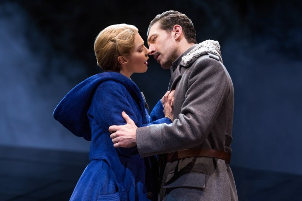 Kelli Barrett and Tam Mutu in 'Doctor Zhivago' (Photo: Matthew Murphy)