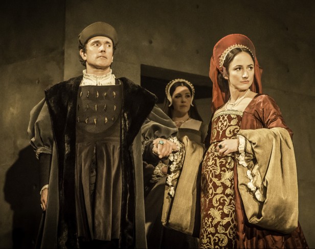 Ben Miles and Lydia Leonard in 'Wolf Hall' (Photo: Johan Persson)