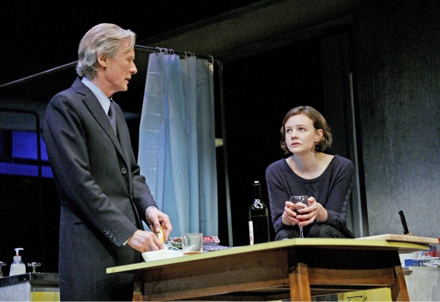 Nighy and Mulligan in 'Skylight' (Photo: John Haynes)