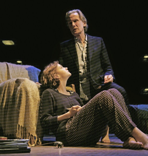 Carey Mulligan and Bill Nighy in 'Skylight' (Photo: John Haynes)