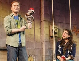 Steven Boyer and Sarah Stiles in 'Hand to God' (Photo: Joan Marcus)