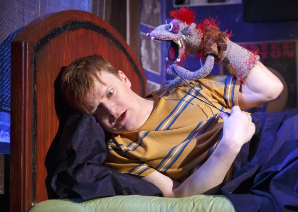 Steven Boyer in 'Hand to God' (Photo: Joan Marcus)