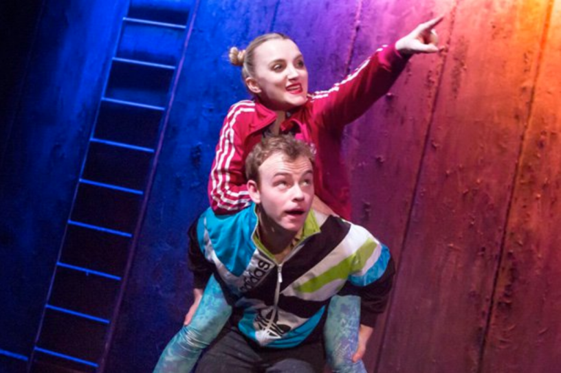 Evanna Lynch and Colin Campbell in 'Disco Pigs'