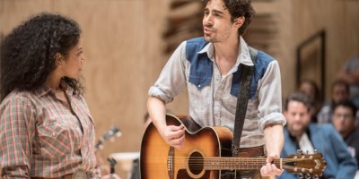 Rebecca Naomi Jones and Damon Daunno in "Oklahoma!"