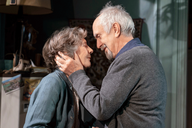 Eileen Atkins and Jonathan Pryce in "The Height of the Storm"